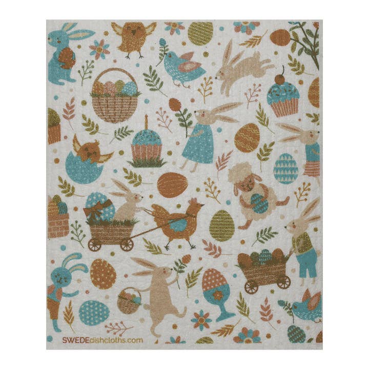 Swedish Dishcloths Easter Collage for wholesale by SWEDEdishcloths