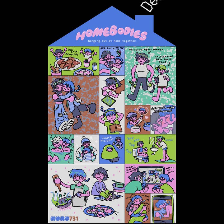 Tillsammans Hemma Klistermärkesark för wholesale av kuru731