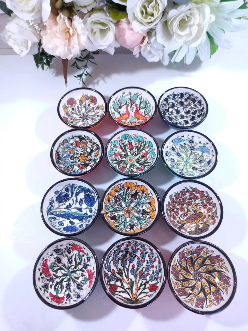 Mediterranean Collection – Großhandel Schüssel – Vielseitiges Set traditioneller anatolischer Schalen – 30 Stück2