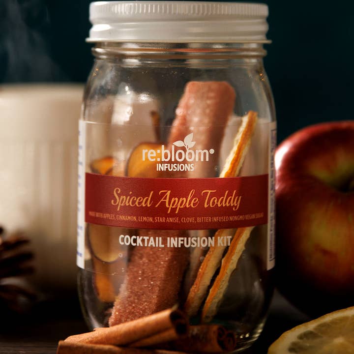 RE:BLOOM INFUSIONS LLC - Wholesale DIY Drink Kit - Spiced Apple Toddy Fall Winter Dehydrated Infusion Kit0