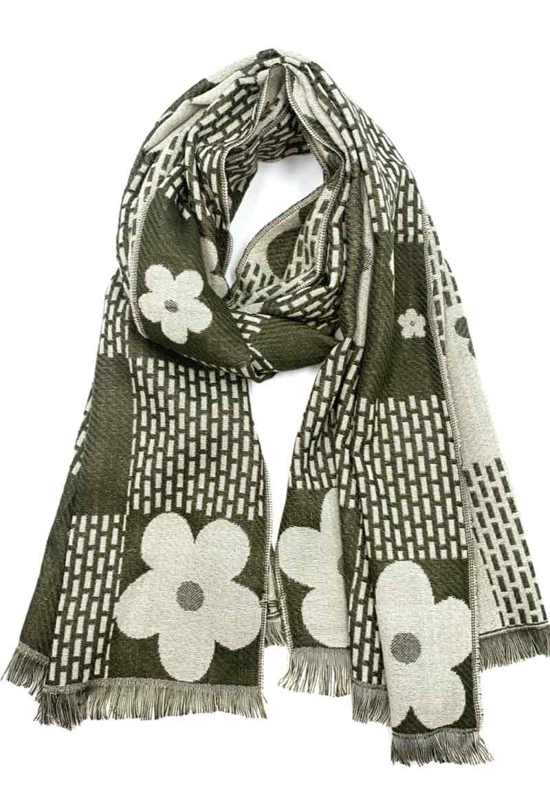 LINETA - Wholesale Scarf - Women's - Wool scarf2