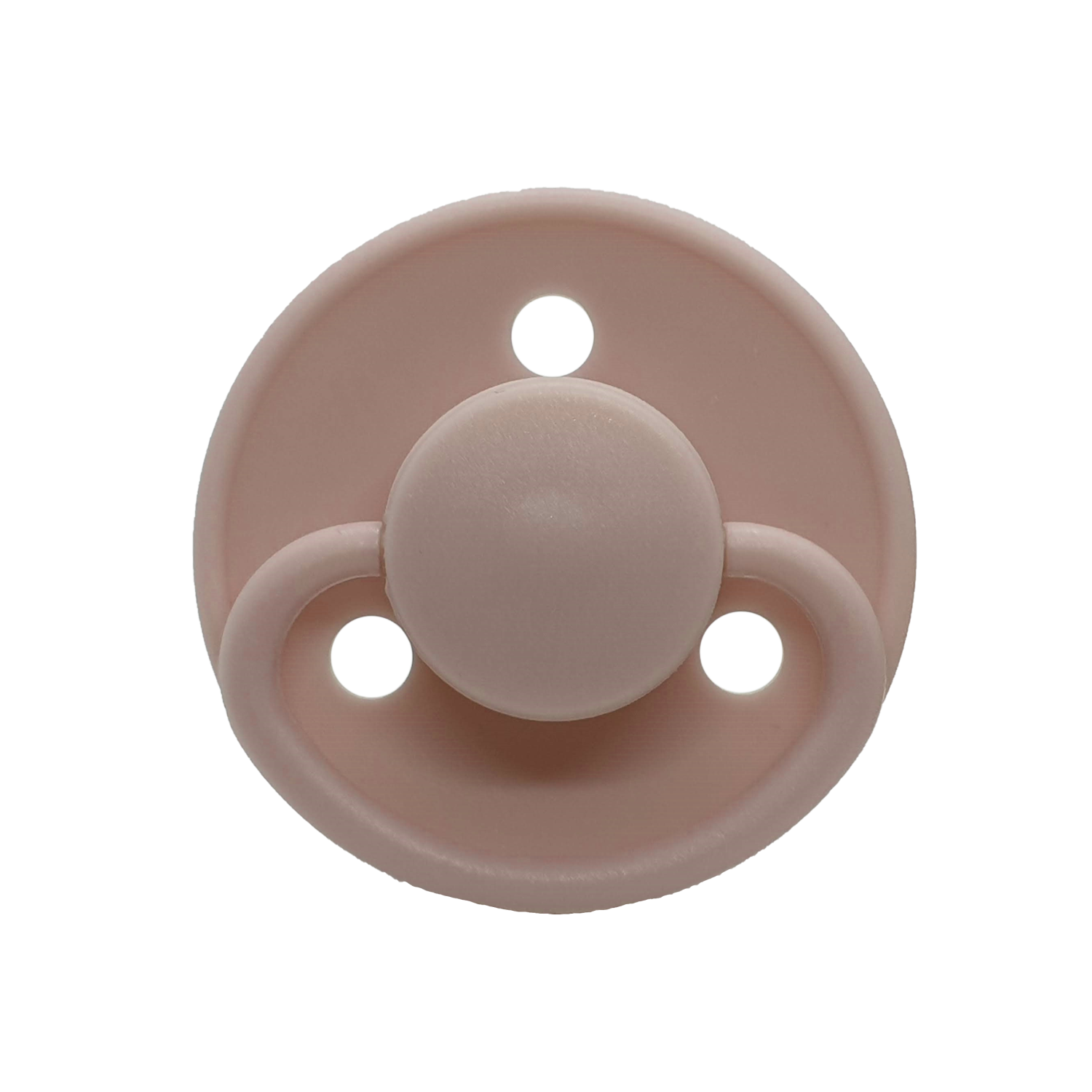 mininor - Wholesale Pacifier - Baby - Round Pacifier Latex 0m “Rose”1