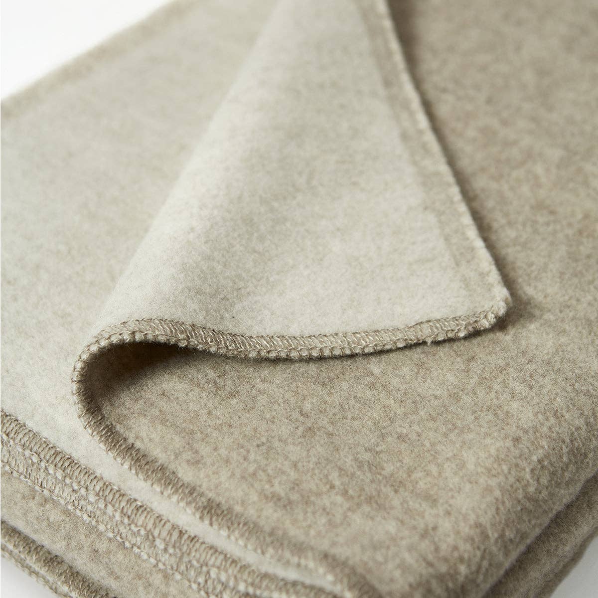Bottoli - Wholesale Bedding Blanket - Single bed blanket LANAITALIANA - 100% Virgin Merino Wool - Double Face2