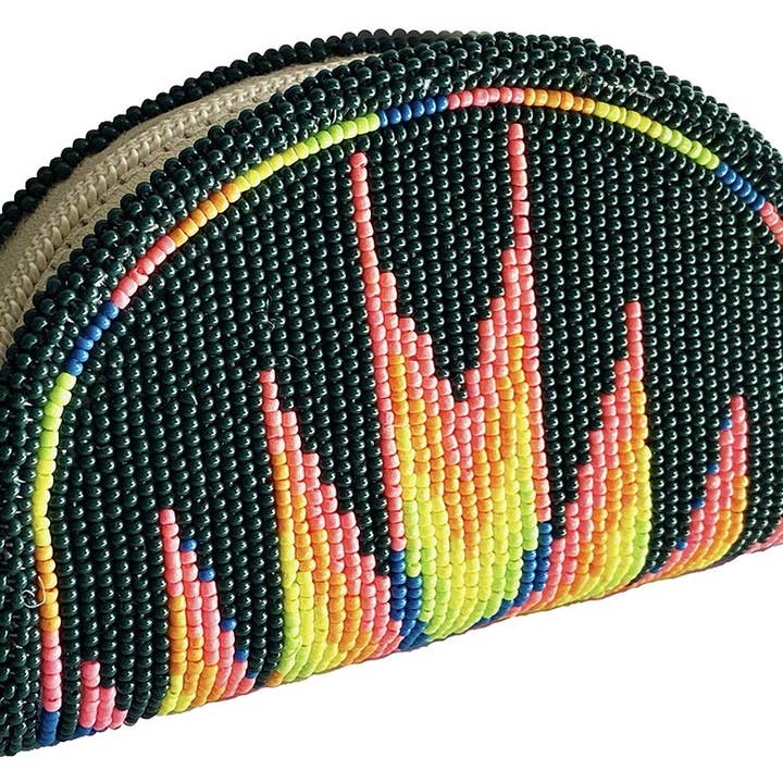 BEADS CORNER - Wholesale Coin Purse - Women's - Native Inspired Ethnic Style Seed Bead Beaded Coin Purse
