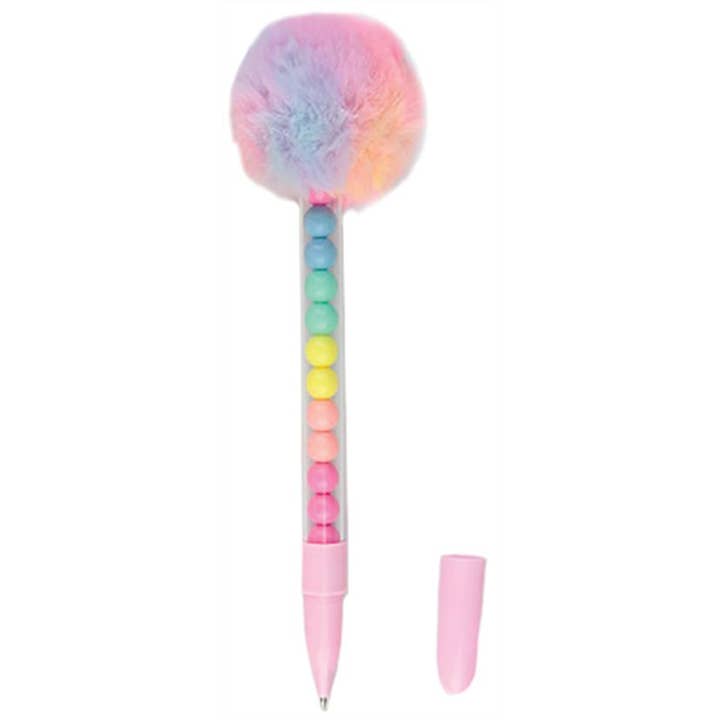 Iscream - Wholesale Pen - Pom Pom Gel Pens Pdq - 9 Pc2