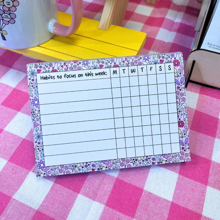 Bloc de Seguimiento de Hábitos - A6 para venta al por mayor de Sunshine Lane