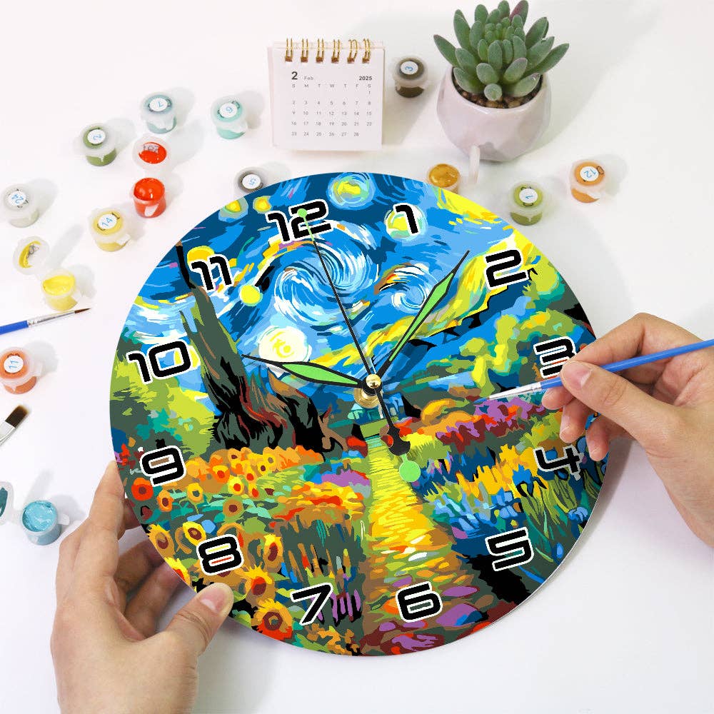 Paint Your Numbers – Engroshandel DIY-hobbysæt – Mal Øjeblikket – Stjernehave Urkit22