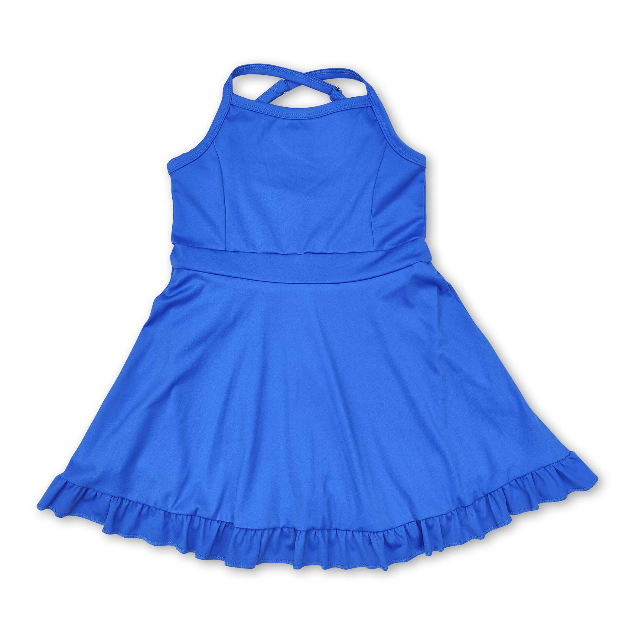 Yawoo Garments - Wholesale Athletic Dress - Kids - Multi colors kids girls summer athletic dresses 5