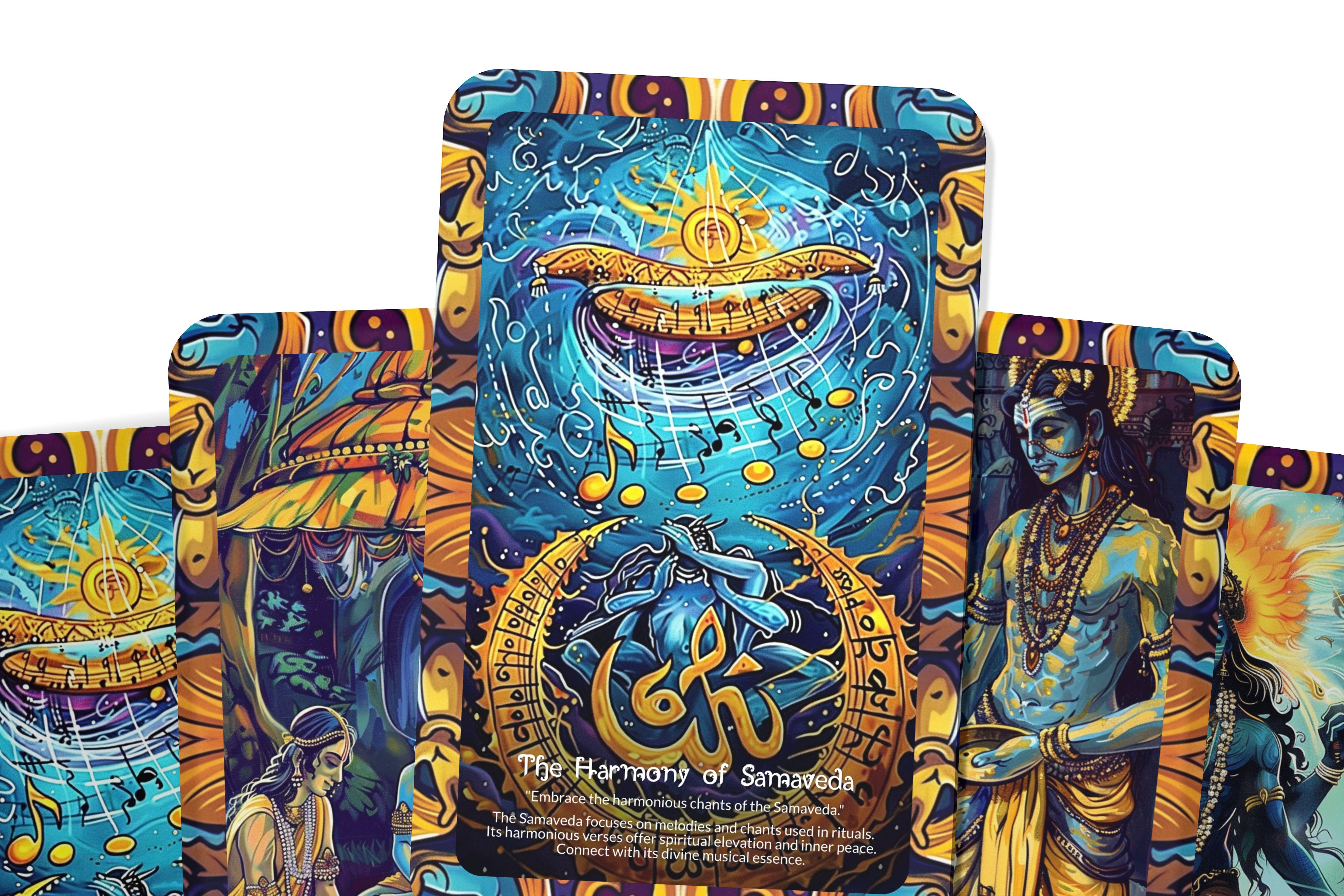 IBIZA TAROT - Wholesale Tarot Cards - Sacred Knowledge of the Vedas Oracle Cards - 22 Cards2