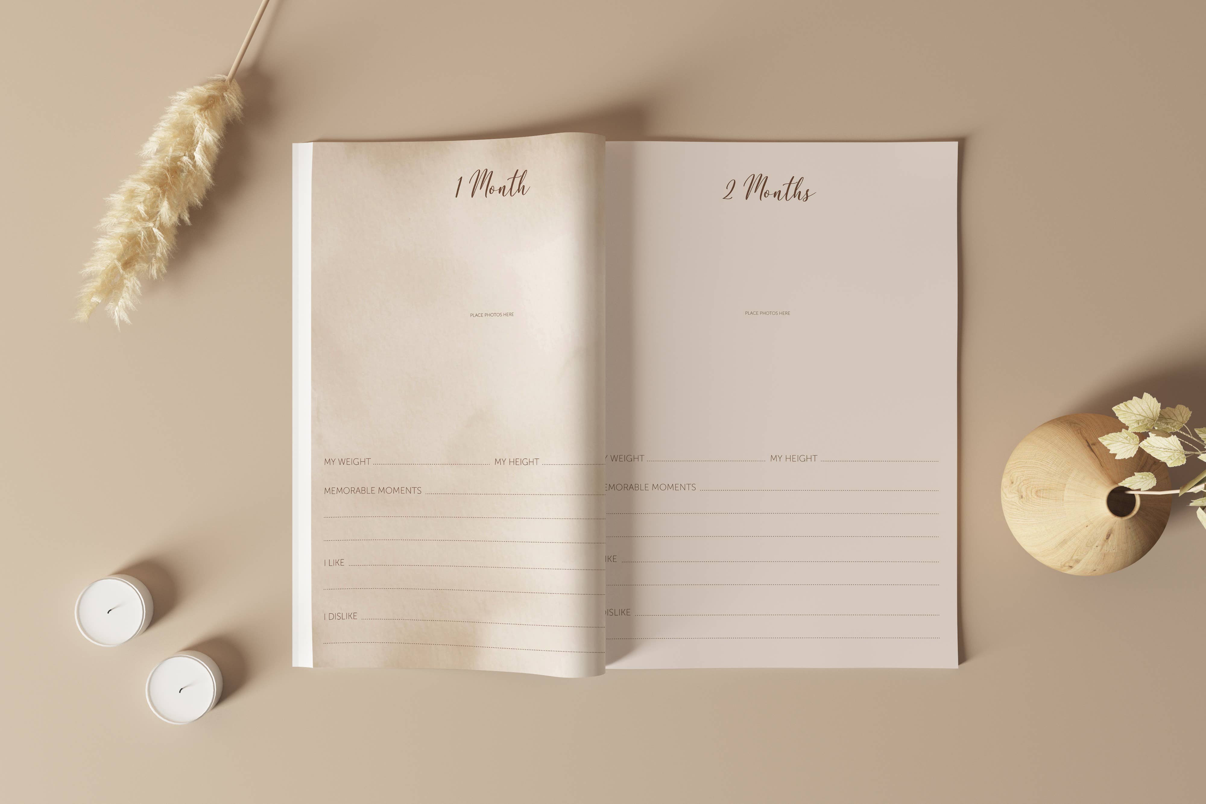 Grow With Me Baby Co - Wholesale Memory Book - Kids & Baby - Baby Memory Book, Newborn Book8