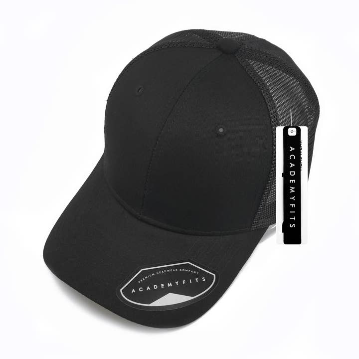 The Park Wholesale – wholesale Trucker hat – Unisex – Academy Fits Cotton Curve Trucker Hat - 2073