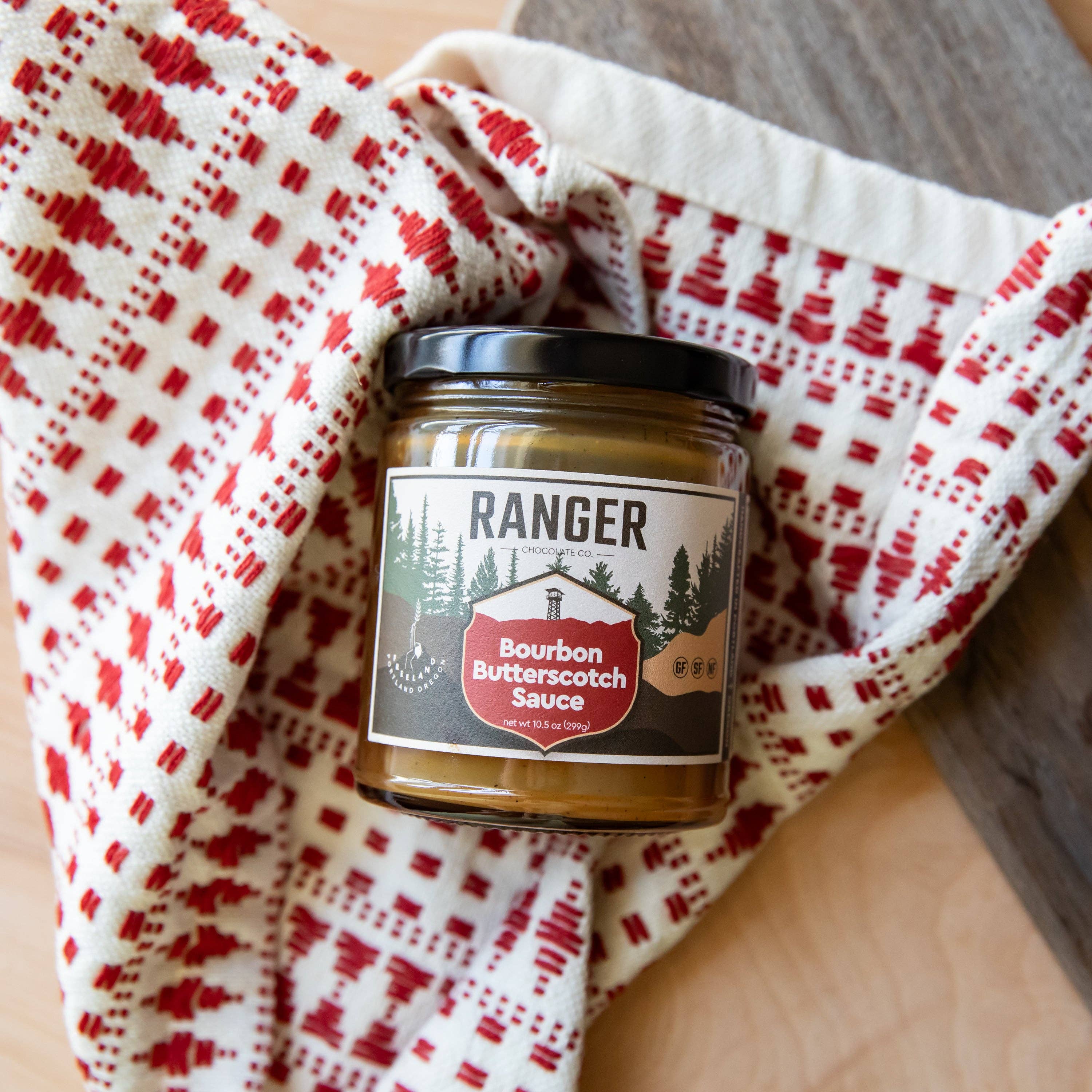 Ranger Chocolate Co. - Wholesale Sauce - Bourbon Butterscotch Sauce1