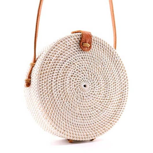 Mia Rattan Bag for wholesale by Seven Island