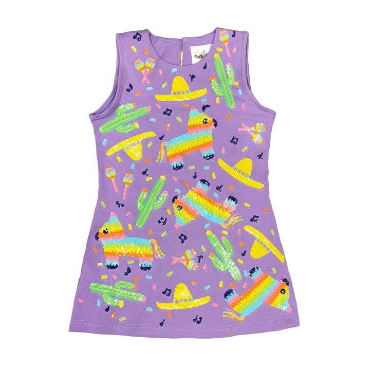 Robe de fête Piñata - Lavande pour la vente par Belle Cher