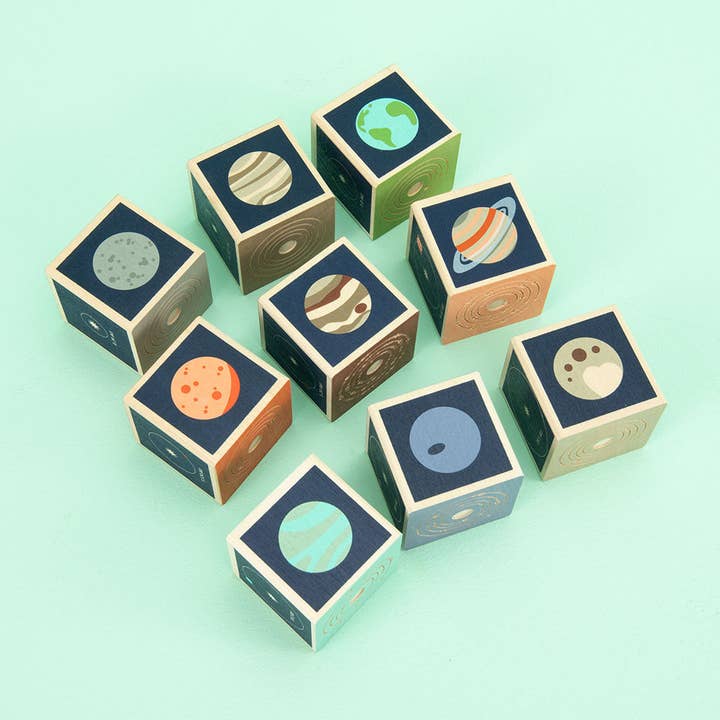 Uncle Goose - Wholesale Blocks - Kids Baby - Uncle Goose Planet Blocks