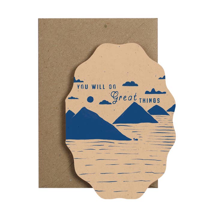 I am Roxanne - Wholesale Congratulations Card - Great Things Mountain Card | Good Luck Cards | Congrats Card1