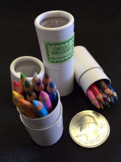 BCmini - Wholesale Colored Pencil - 21602 12 sets of 12 mini pencils in mini paper tube-129