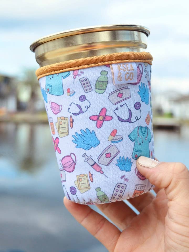 Code Brew Iced Coffee Drink Sleeve for wholesale by Ksea & Co