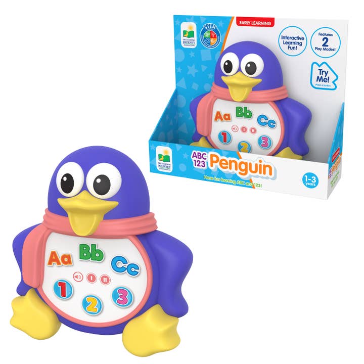 The Learning Journey - Wholesale Toy Set - Kids - ABC & 123 Penguin - Early Learning Animals