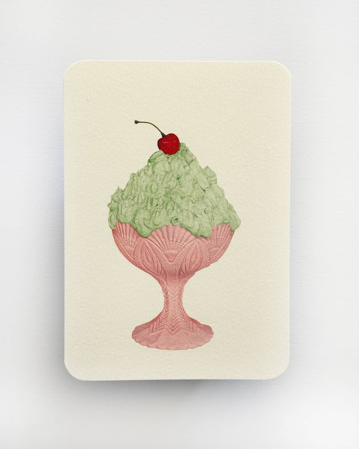 Canonbury Press – wholesale Birthday card – Pistachio Chantilly Cream Greeting Card | Birthday Card0