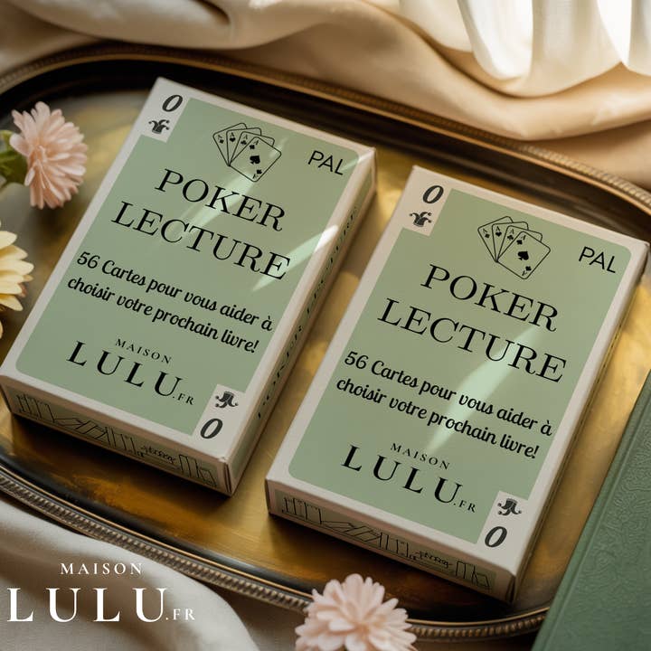 Poker di lettura, 56 carte per aiutarti a scegliere il tuo prossimo libro, Gioco da usare da solo(a) o in un club di lettura e ulteriori Risultati per libri edicole all'ingrosso. Resi gratuiti e termini di pagamento a 60 giorni su Faire in tendenza su Faire.