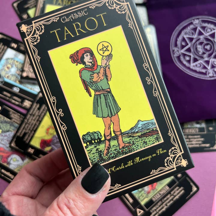 Ruby May Inc. - Wholesale Tarot Cards - Beginners Tarot Cards with Meaning and Keywords and BAG2