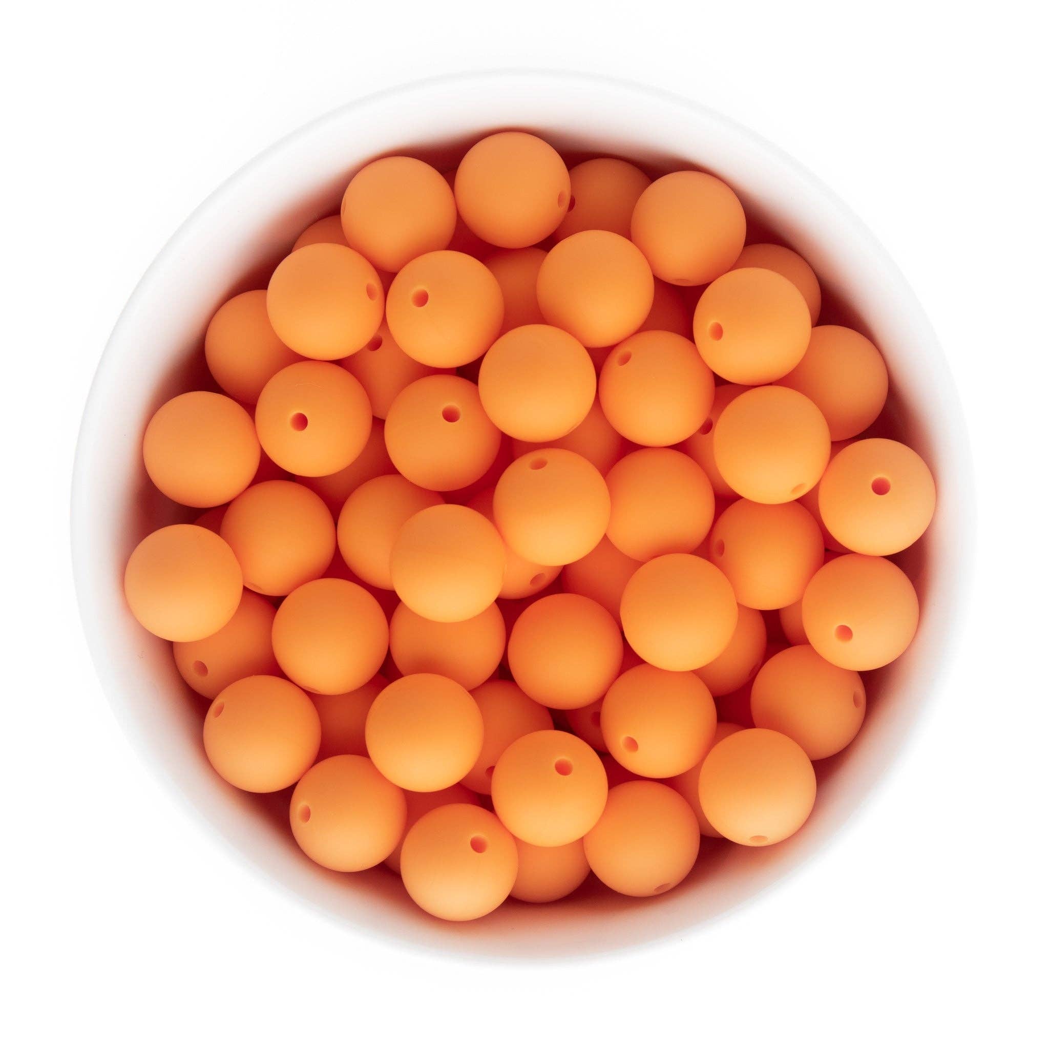 Cara & Co Silicone Craft Supply - Wholesale Beads - 15mm Round Silicone Beads37