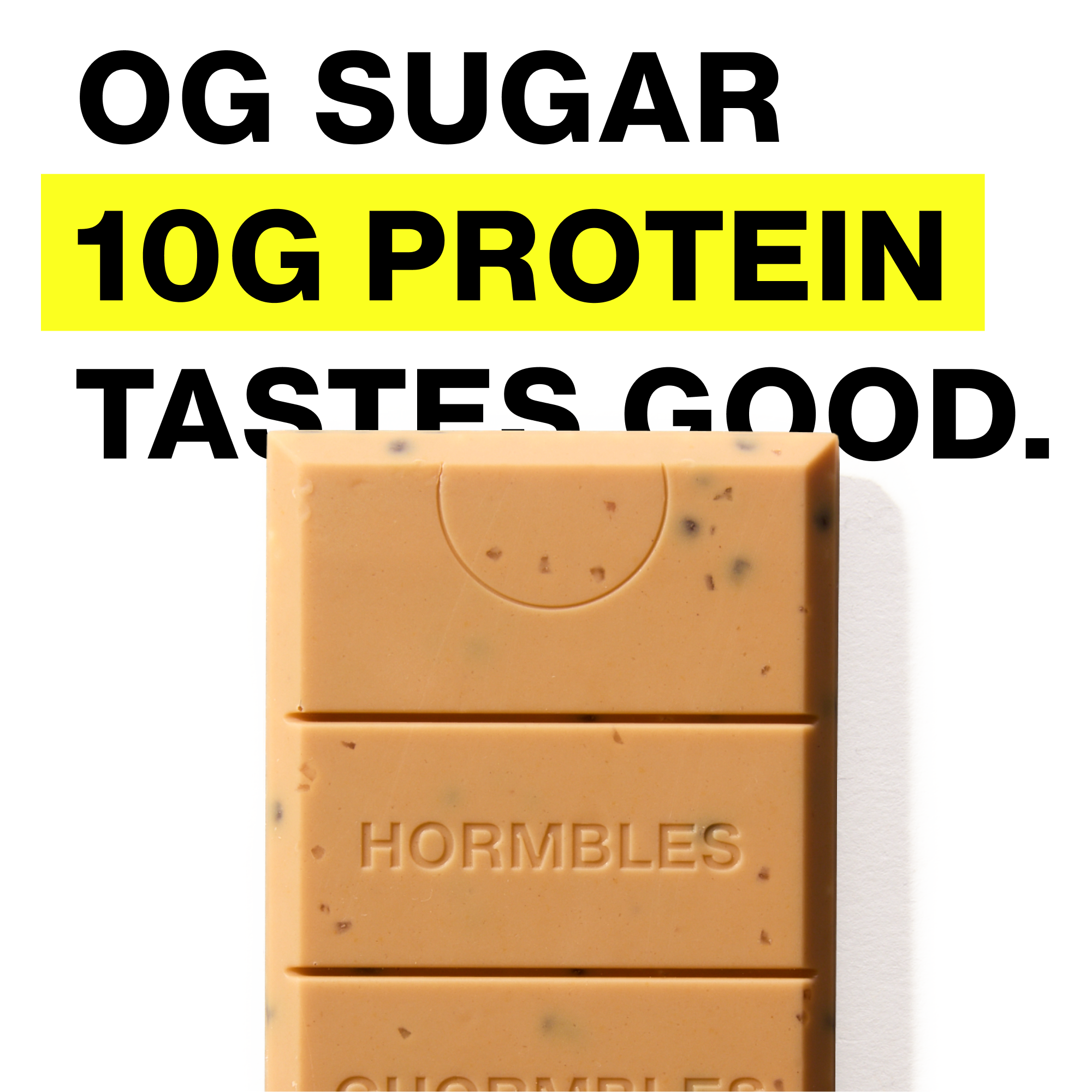 Hormbles Chormbles - Wholesale Chocolate Bar - Peanut Butter Chocolate Protein Candy Bar (12 per carton)4