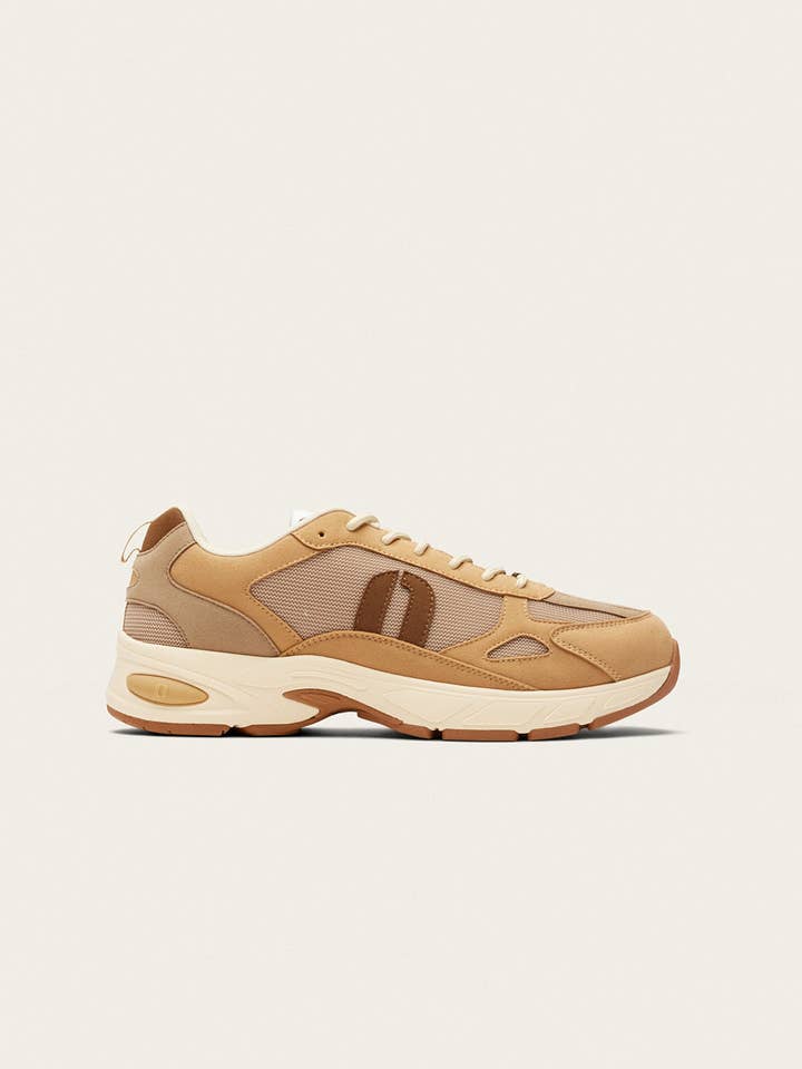 Max Low Sneakers - Beige for wholesale by Odaje Sneakers