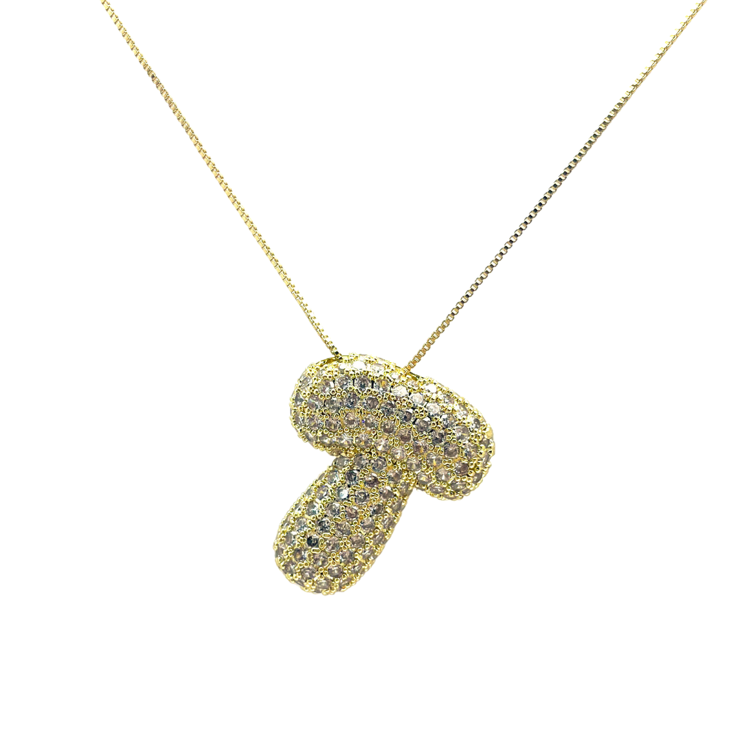 Savvy Bling - Wholesale Pendant/Charm Necklace - Initial Bubble Hailey Necklace19