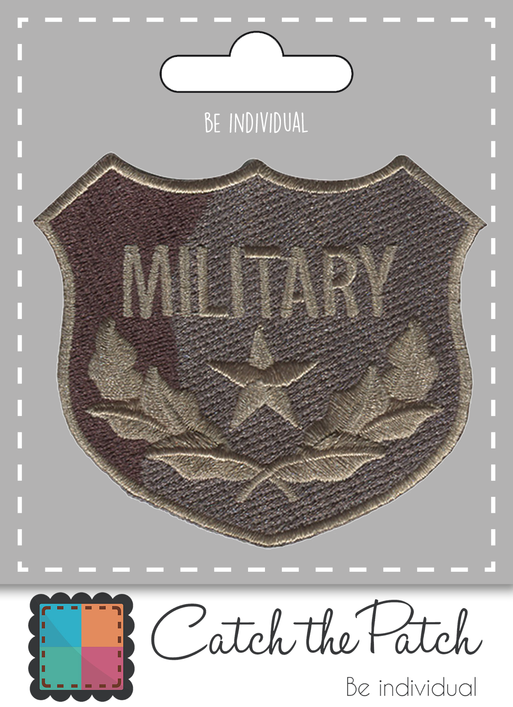 brown Iron on Patch - Military Military Army for wholesale on Faire1