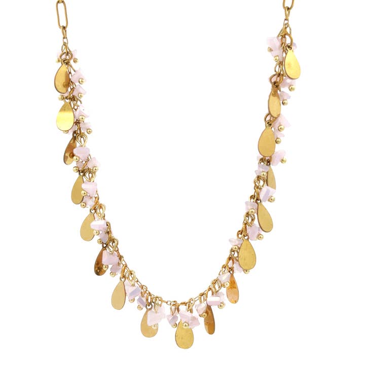 AMORINO SRL - Wholesale Beaded/Pearl Necklace - Crystal Necklace - YNK231264F120
