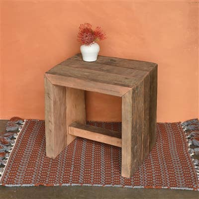 HomArt - Wholesale Stool - Arcadia Stool, Reclaimed Wood