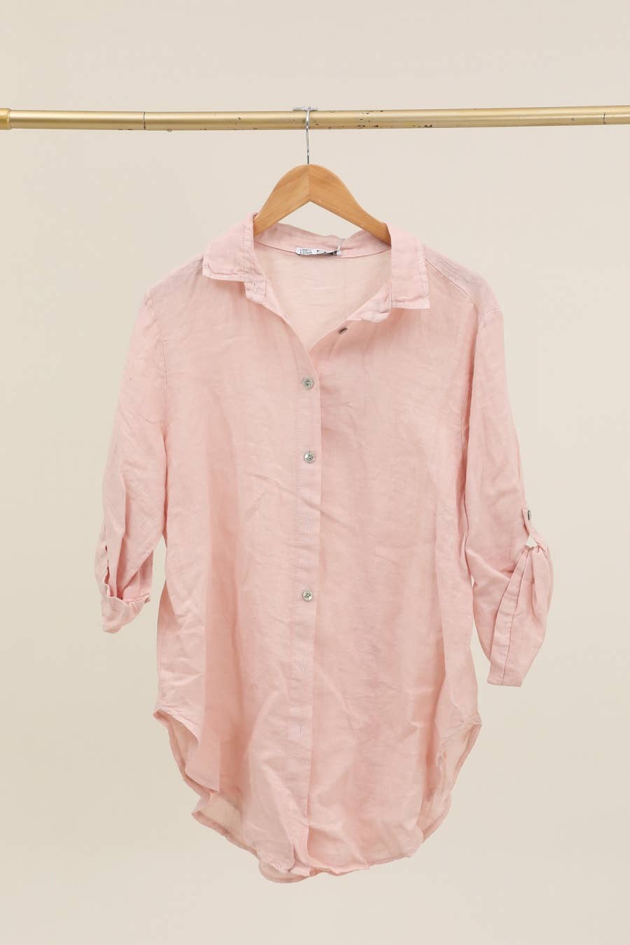 la maison des fibres naturelles - Wholesale Button Down Shirt - Women's - 100% linen shirt 62015937