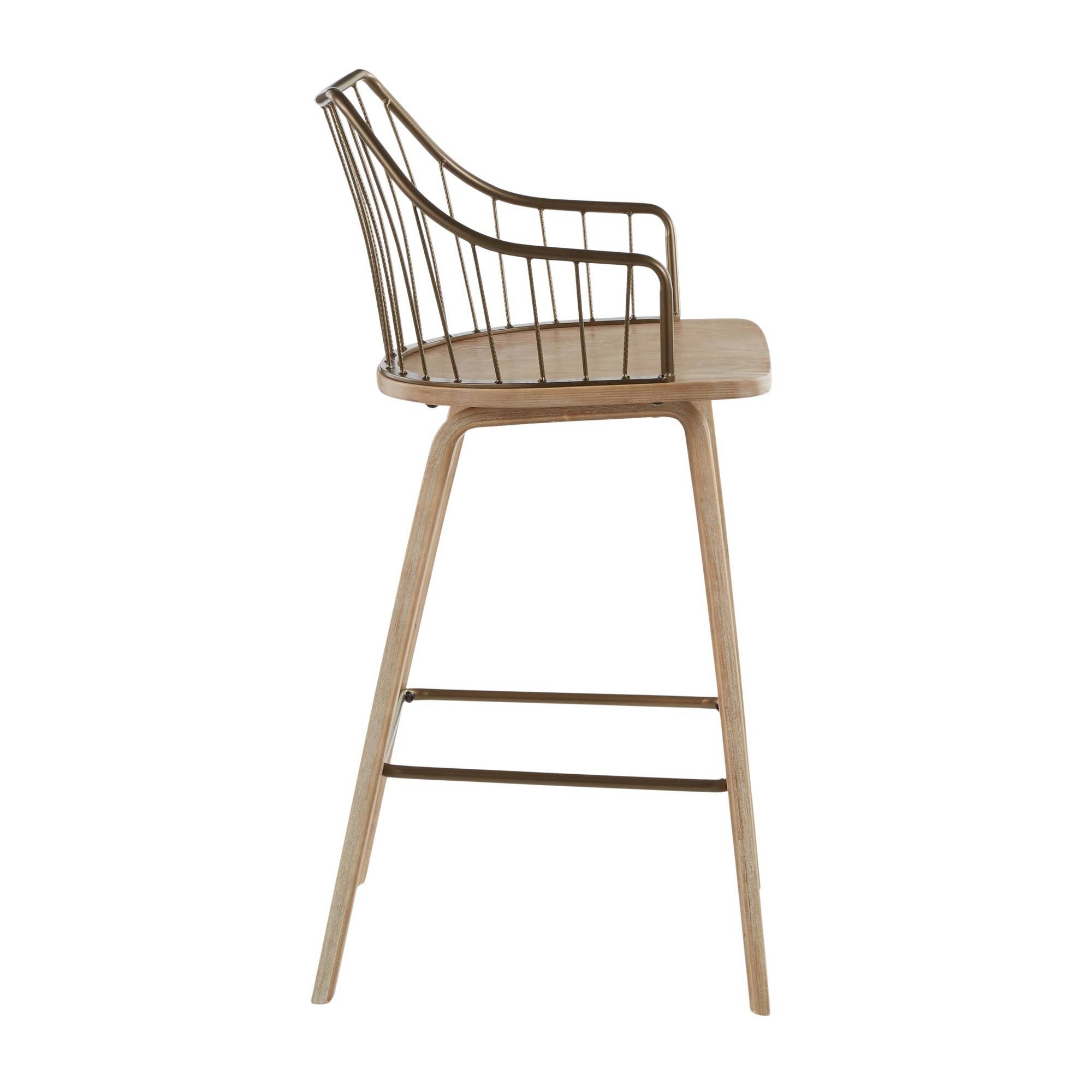 LumiSource and Grandview Gallery - Wholesale Stool - Winston 26" Fixed-height Counter Stool9