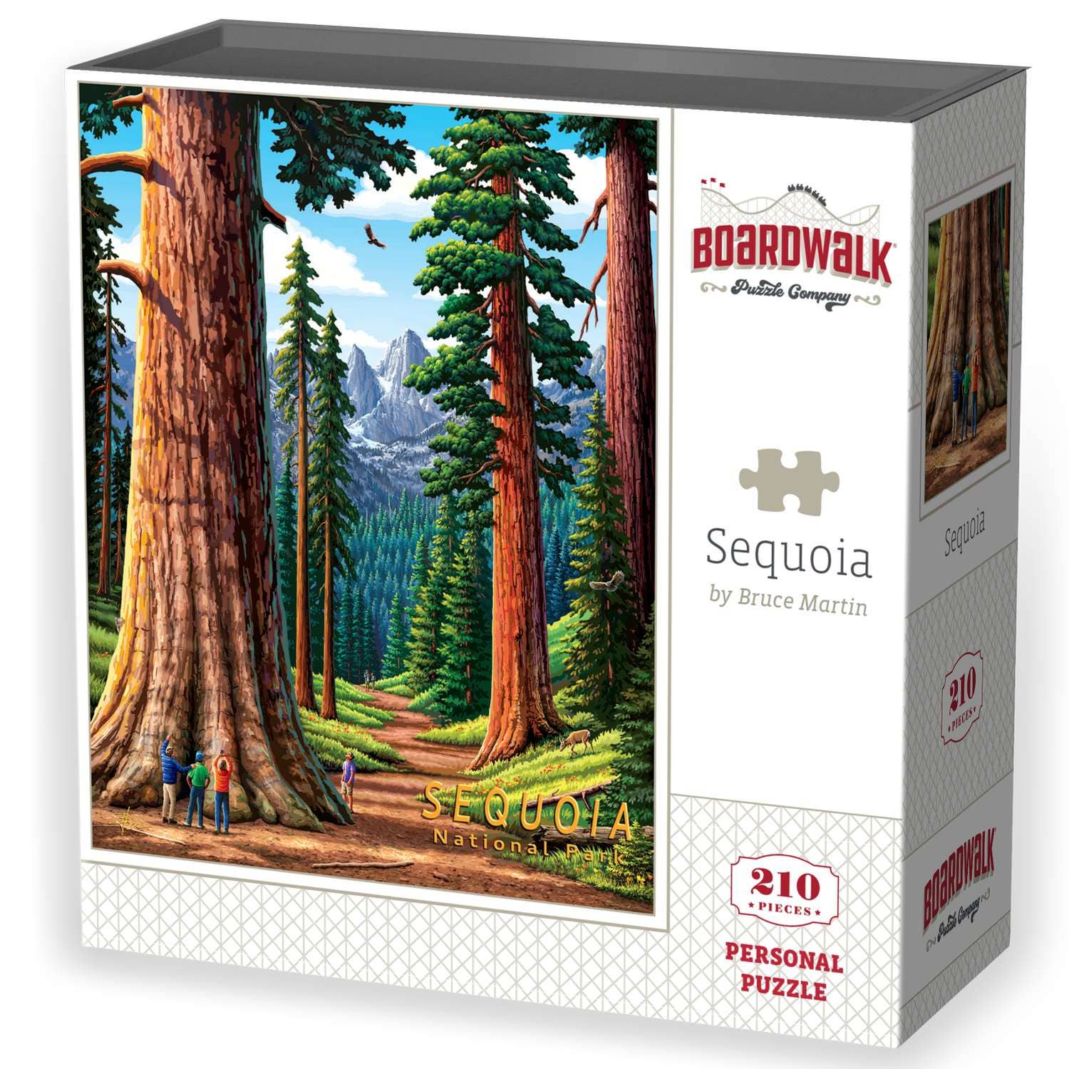 Boardwalk Puzzle Company - Wholesale Puzzle - Adult - Sequoia National Park - Personal Puzzle - 210 Piece6