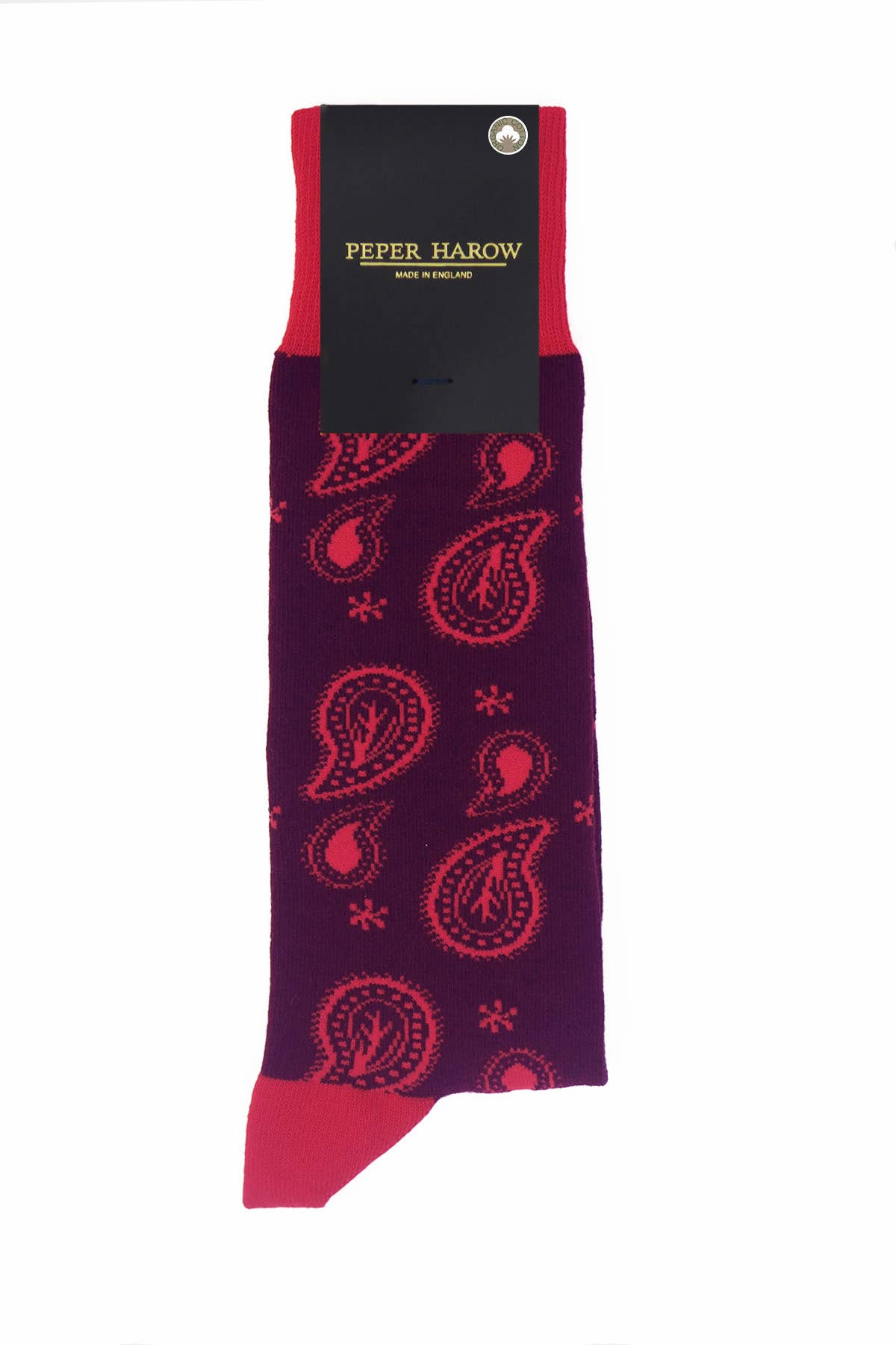 Peper Harow Socks - Wholesale Socks - Men's - Paisley Men's Organic Socks4