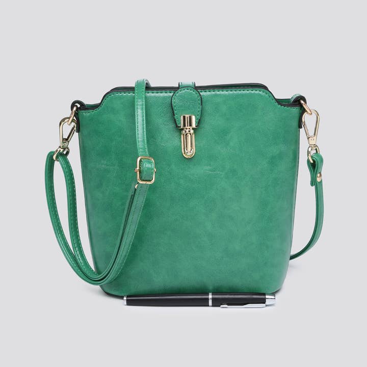 House of Milano - Wholesale Crossbody Bag - Women's - Premium Grade Vegan Leather Crossbody Bag # JNY2157S25262