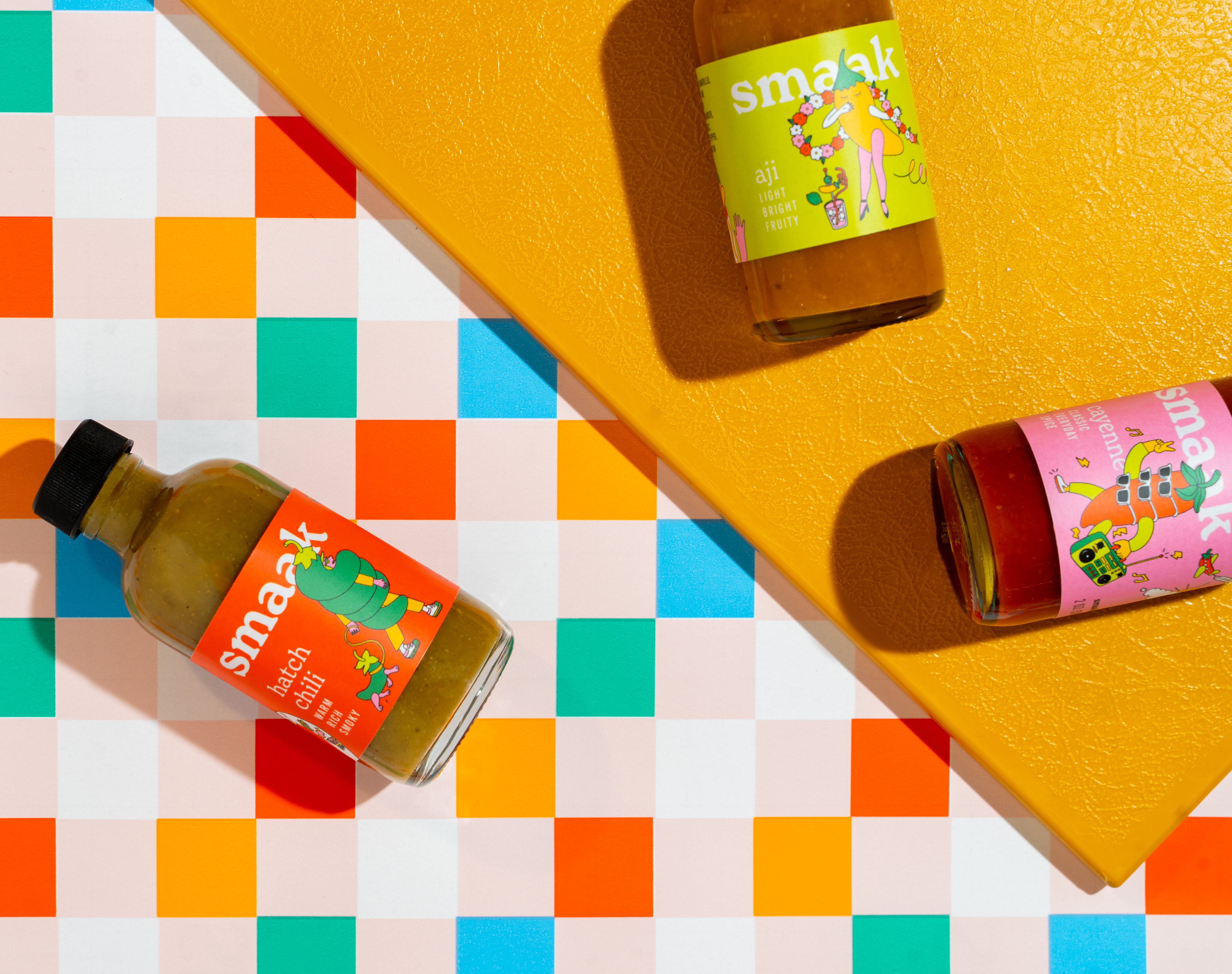 Smaak - Wholesale Hot Sauce - Smaak Minis Six Pack5