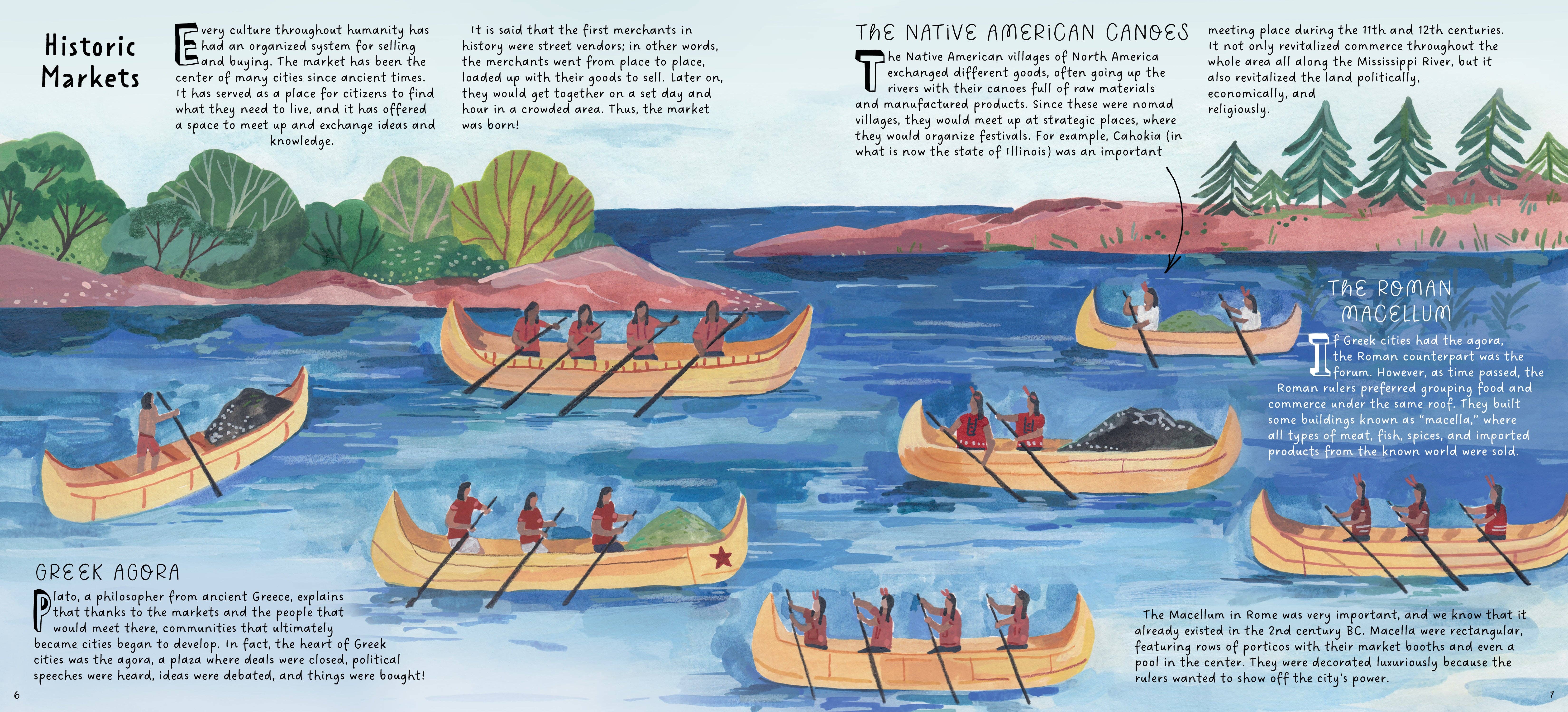 Bushel & Peck Books - Wholesale Preschool Book (3-5) - Markets: A World to Discover3