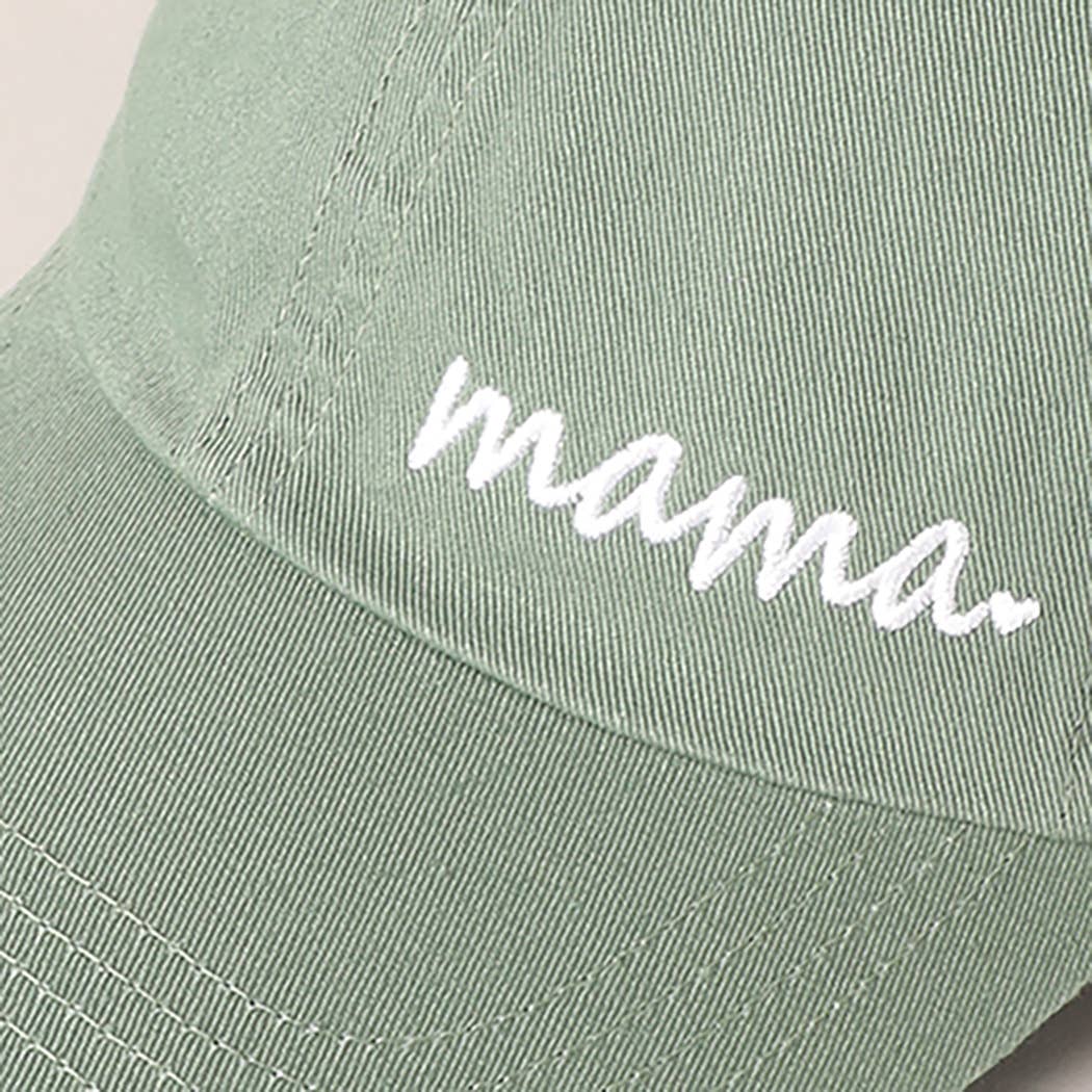 Fashion City - Wholesale Baseball Cap - Women's - Mama Letters Embroidered Baseball Cap5