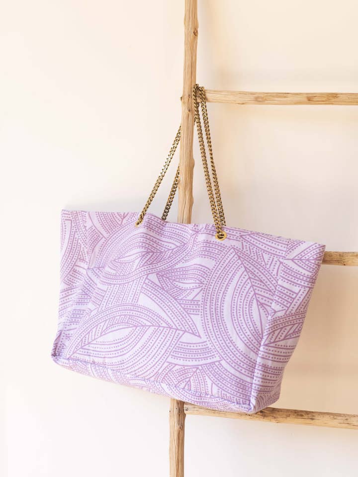 Louis mauve stor mulepose for engroshandel hos Marli