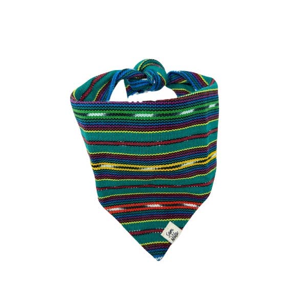 Bandana pour chien Saguaro Sunset – Coton tissé à la main inspiré du désert du Guatemala pour la vente par Sam & Nala | intentional style for pets & their people