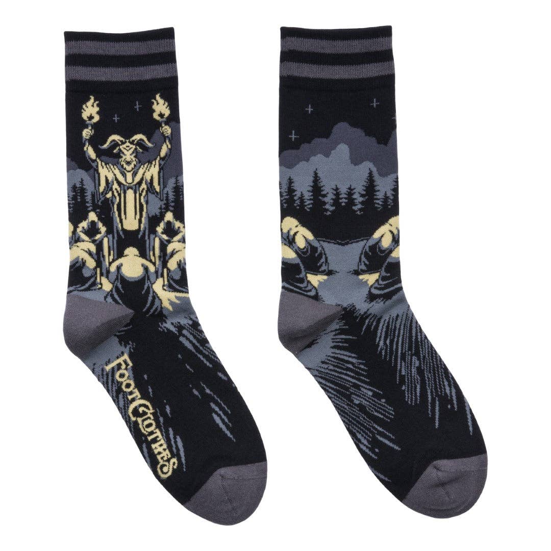 FootClothes LLC - Wholesale Socks - Unisex - Dance ov the Sabbath Crew Socks1