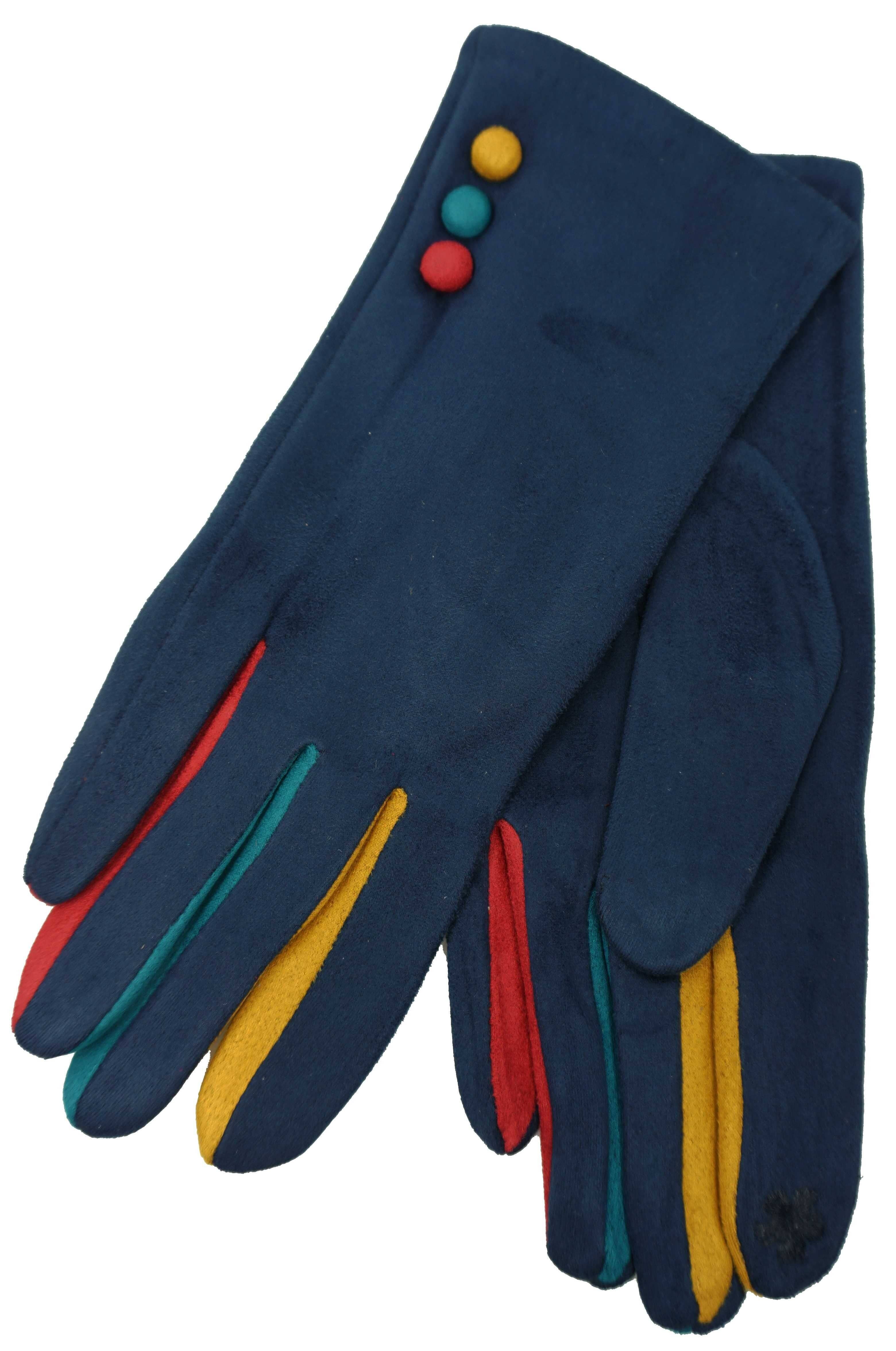 Anais - Wholesale Gloves - Women's - Multi-color glove with touch finger YN03294
