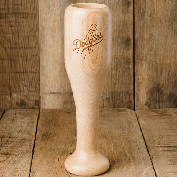 Dugout Mugs - Wholesale Wine Glass - Los Angeles Dodgers Wined Up® | Baseball Bat Wine Mug
