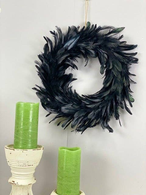 Zucker Feather Products - Venta al por mayor Plumas - Corona negra de plumas Schlappen3