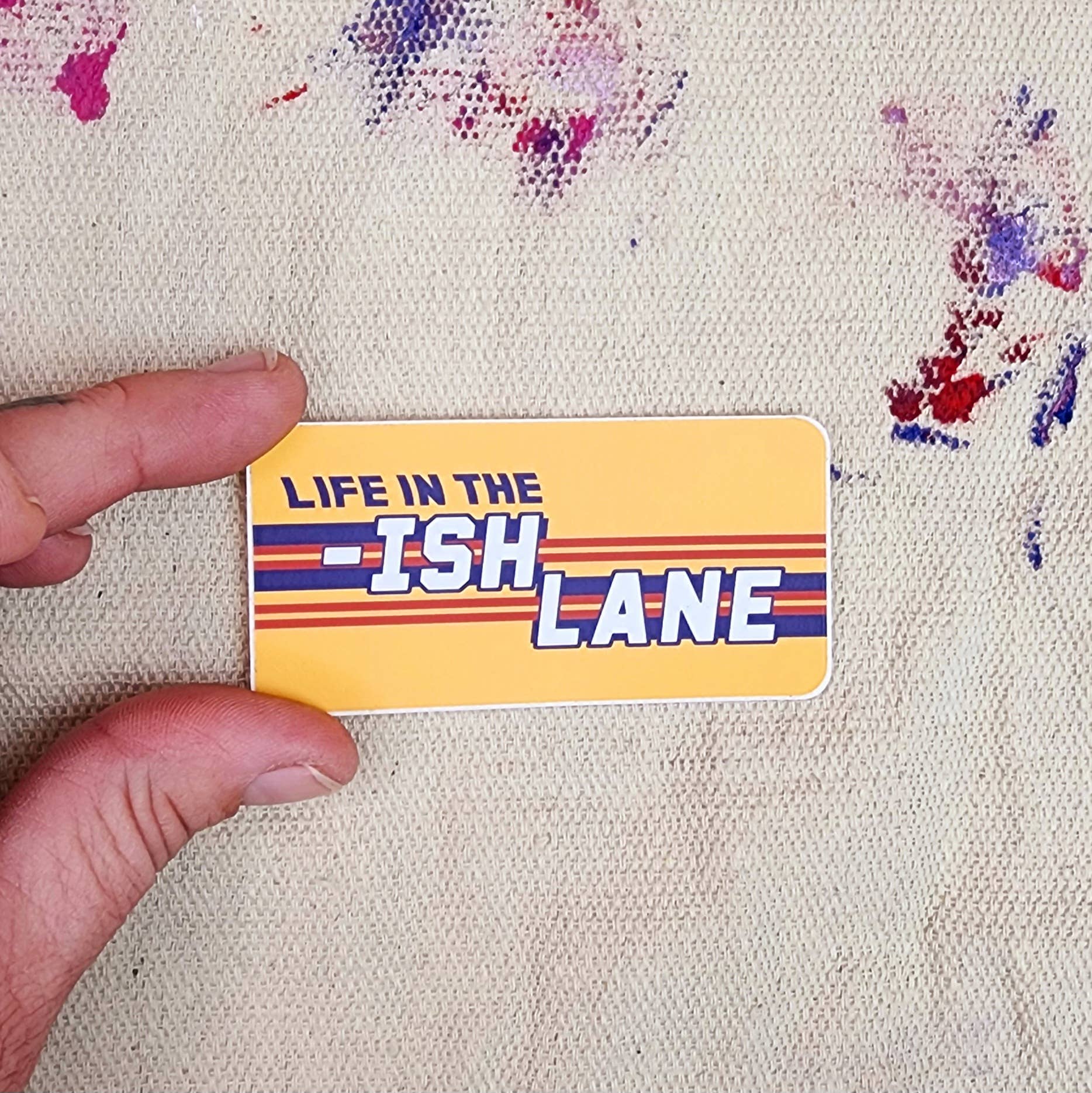 Hardworking Stoner - Wholesale Sticker - Life in the ish Lane - vinyl sticker3