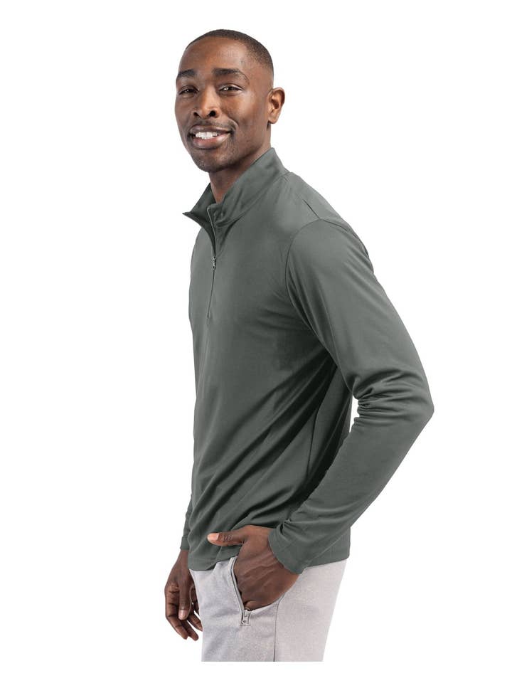 Cutter & Buck - Wholesale Athletic Top - Men's - Clique Spin Eco Performance Half Zip Mens Pullover12