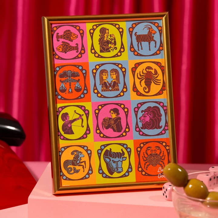 Lucky Goods Paper - Wholesale Art Print - Zodiac Portrait – Art Print6